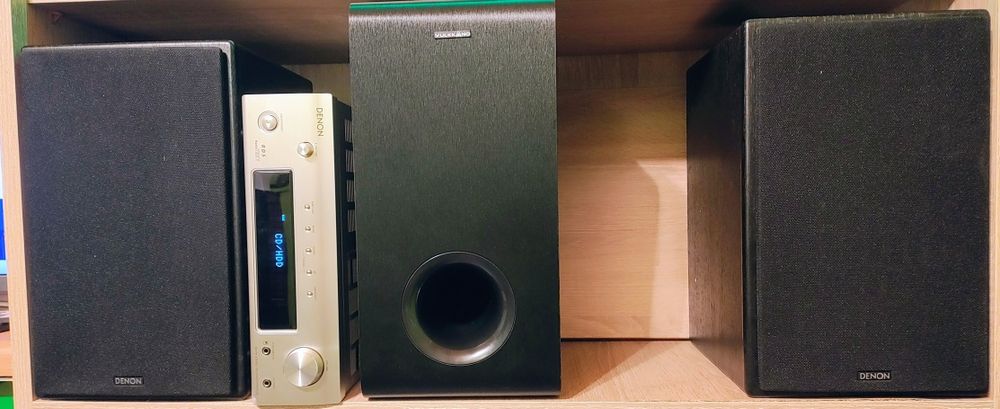 Denon DRA F102/monitory f107/Vulkkanosub6
