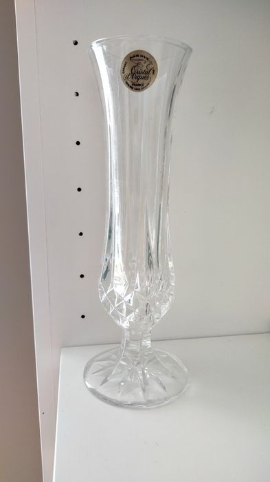 Vaso, Cristal d'Arques, em caixa original