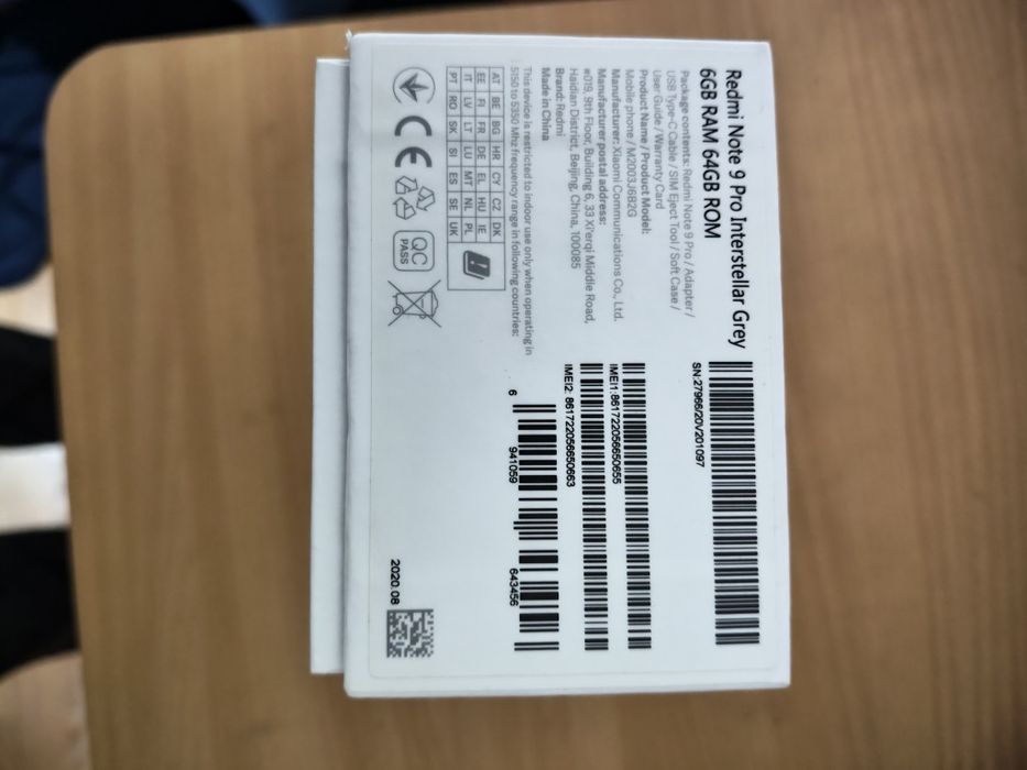 Xiaomi redmi note 9 pro imaculado