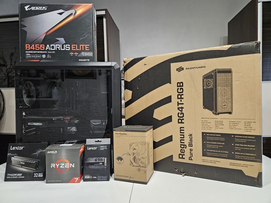 Komputer gamingowy Ryzen 7 5700x | RTX 2060 | 32 GB RAM