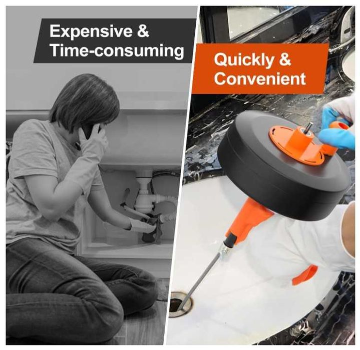 Narzędzie do czyszczenia rur, sprężyna 10m Kinglev