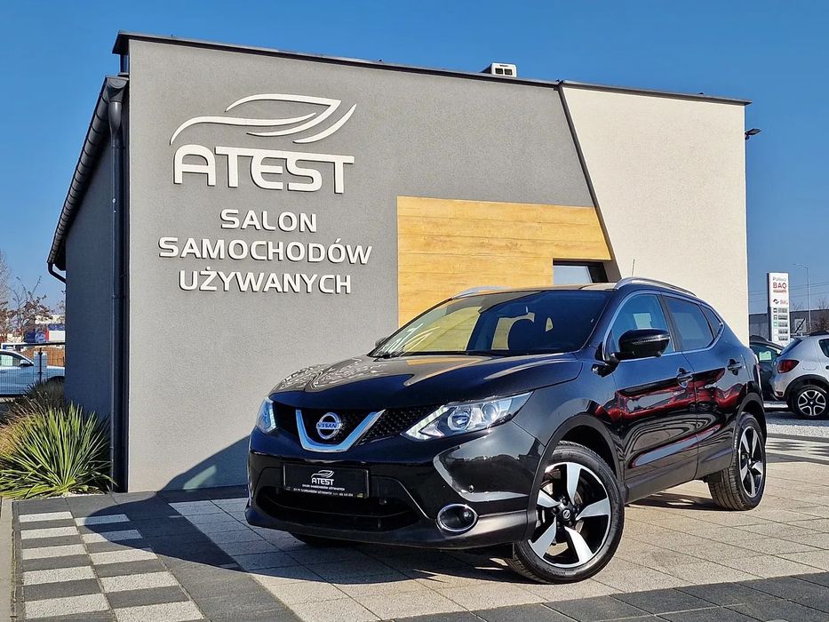 Nissan Qashqai 1.2 Benzyna Klimatronik 6-Bieg Tempomat Kamera Cofania Navi 115KM