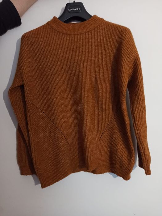 Sweterek Ceglasty