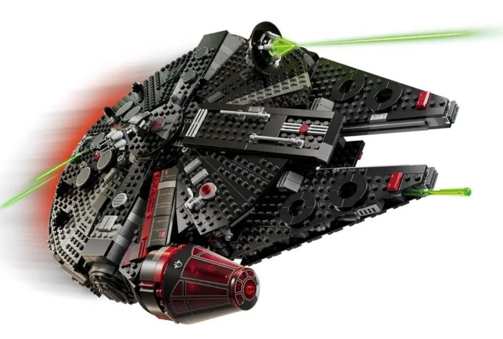 Конструктор 1в1 як Lego Темний сокіл тисячоліття зоряні війни StarWars