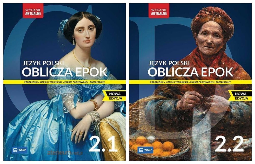 Oblicza epok klasa 2 część 1 i część 2 WYDANIE AKTUALNE 2025 WSIP