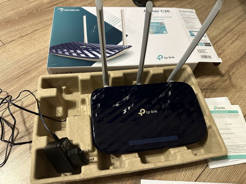 Роутер tp-link archer (домашній wifi маршрутизатор) — б/у,