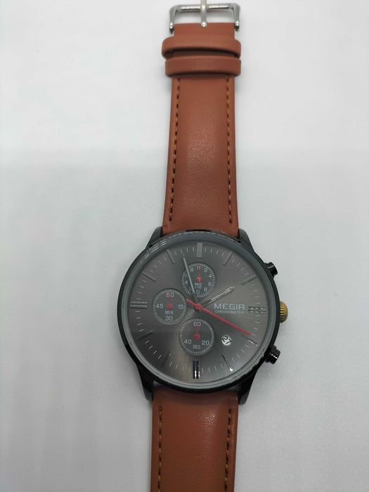 Relógio/Cronógrafo Megir - Novo
