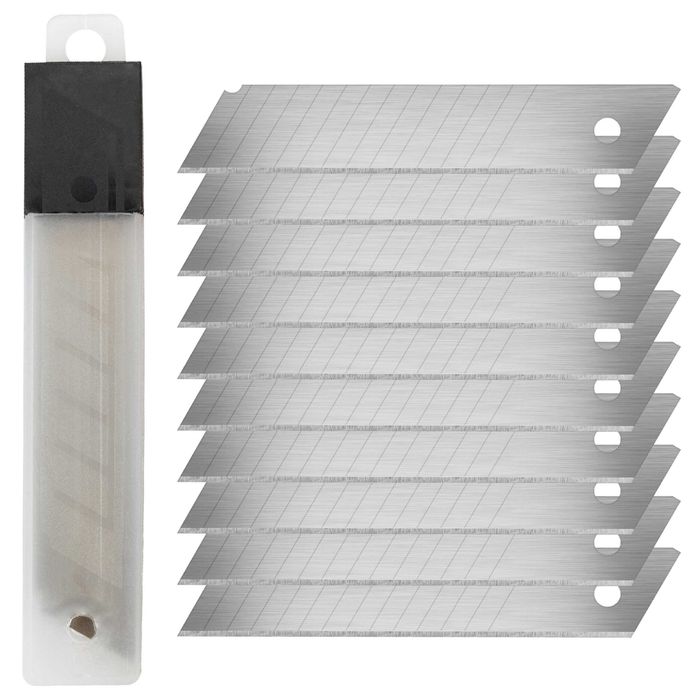 Ostrza łamane 18 mm do noża tapeciaka komplet 40 sztuk