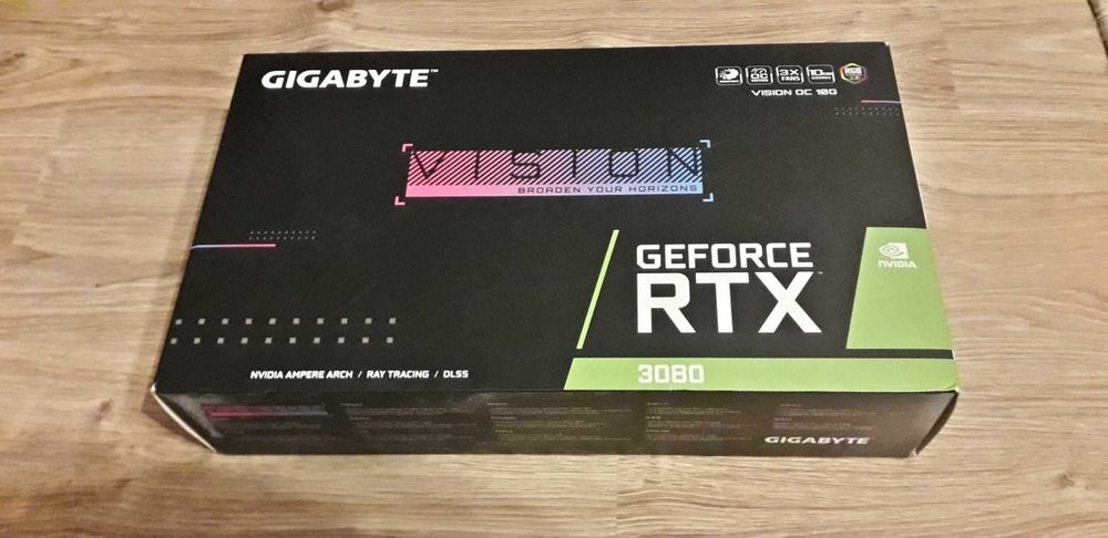 GIGABYTE RTX 3080 VISION ワイルズ起動済み GIGABYTE RTX 3080 VISION ワイルズ起動済み GIGABYTE RTX 3080