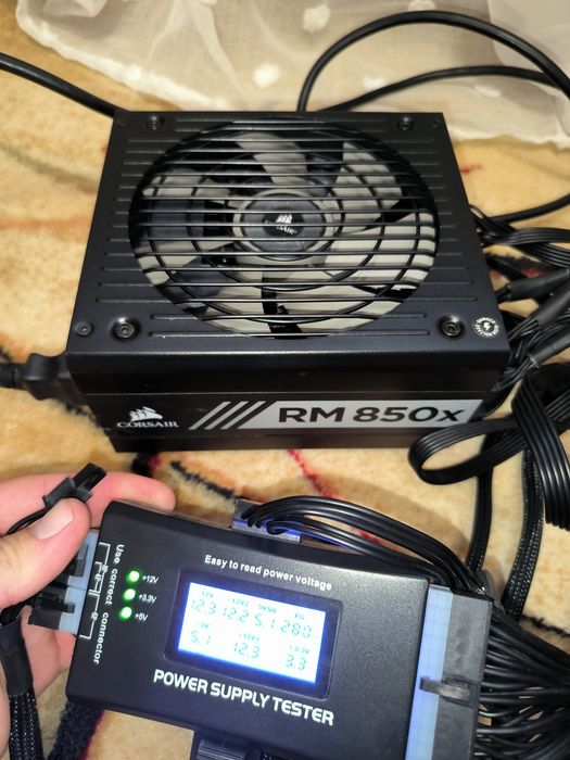Corsair RM850x 80 Plus Gold Блок живлення ігровий модульний gtx rtx gt rx mx gaming oc