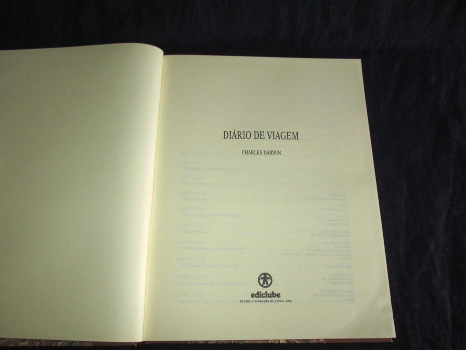Livro Diário de Viagem Charles Darwin Ediclube