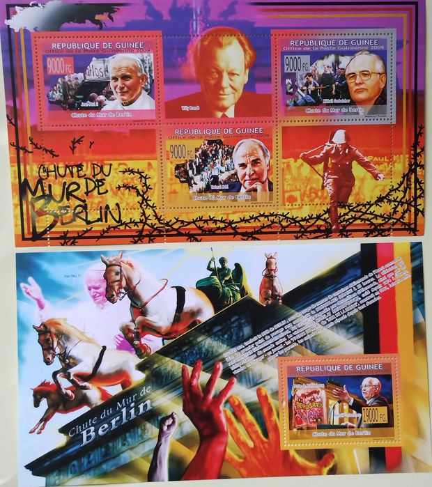 Znaczki pocztowe tematyczne - Jan Paweł II