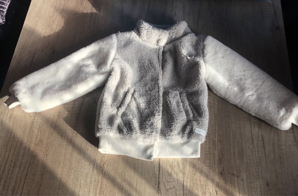 Bluza futerkowa dla dziewczynki