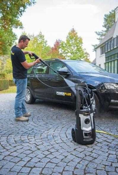 Мощная мойка высокого давления+щітка PowerPlus 140 бар Бельгия