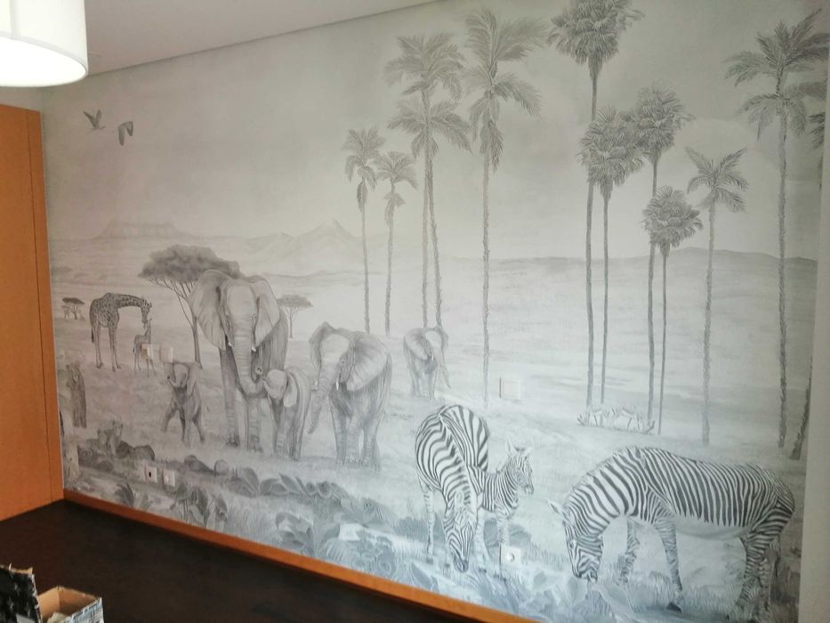 Aplicador de Papel de parede