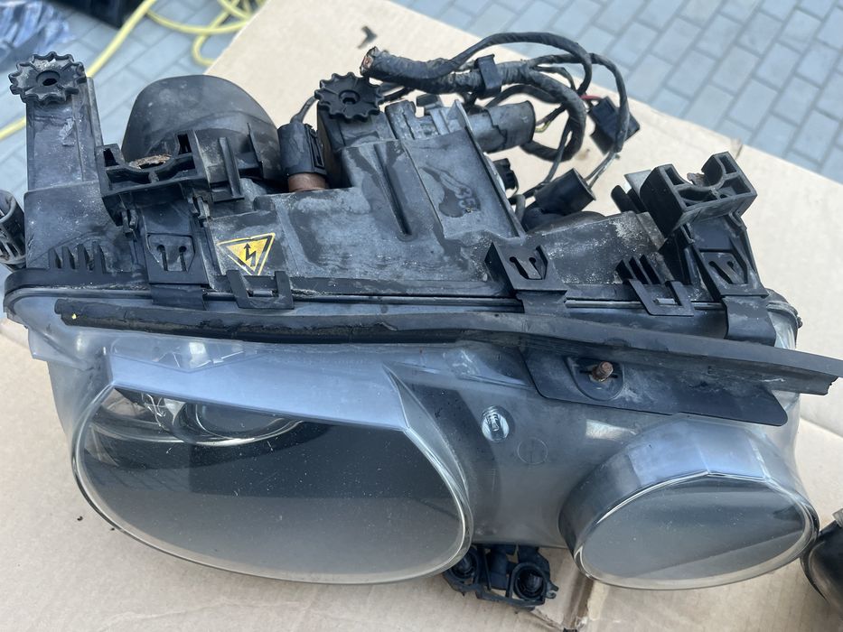 Bmw e46 reflektory compact ,kompakt lampy przednie xenon,ksenon przód