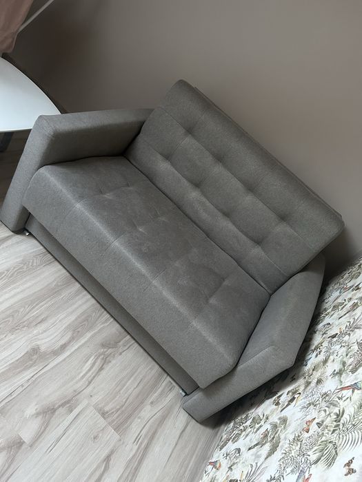 Sofa łózko dla dziecka z pojemnikiem