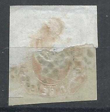 Selos portugueses - 1 selo 10 Reis, D. Luís I, 1862 a 1864