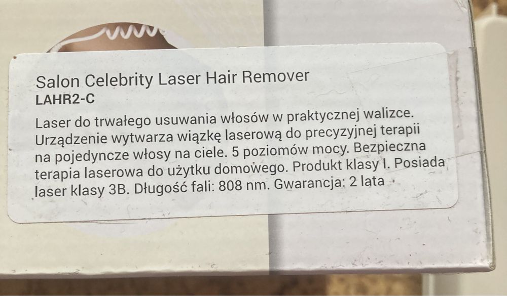 Laser RIO do depilacji