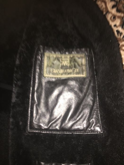 Курта кожаная дубленка 52 размер