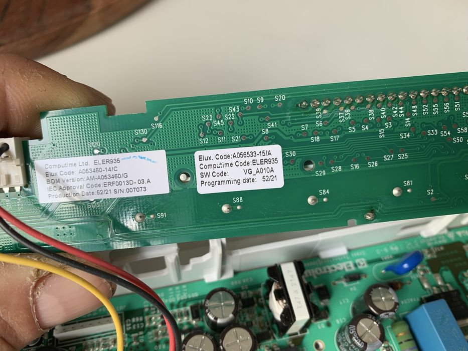 Комплект запчастин AEG / Electrolux KBI290V: Плати керування та Компресор