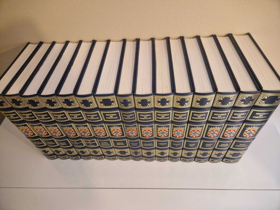 Coleção História de Portugal - Edição de Luxo (15 volumes)