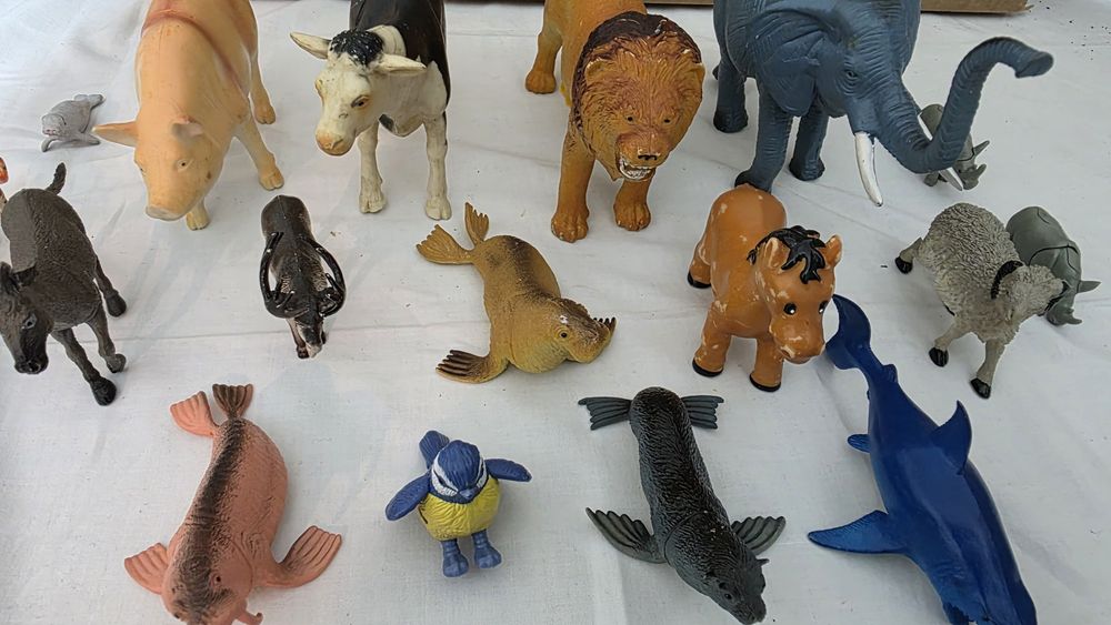 Figuras animais do Zoo