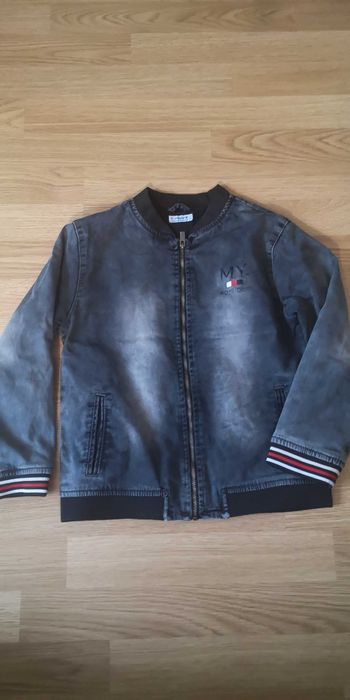 Mayoral przejsciowa kurtka jeansowa 128 bomber