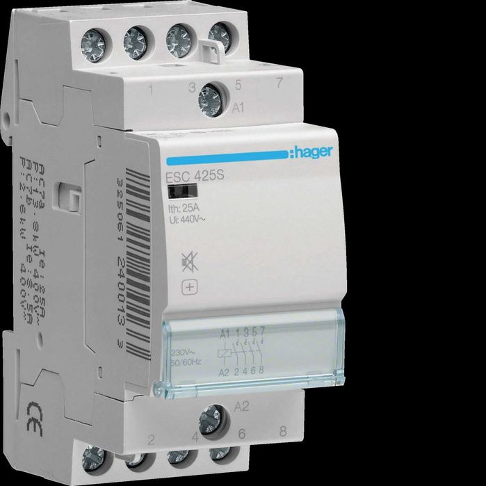 Contactor silencioso Hager ESC425S