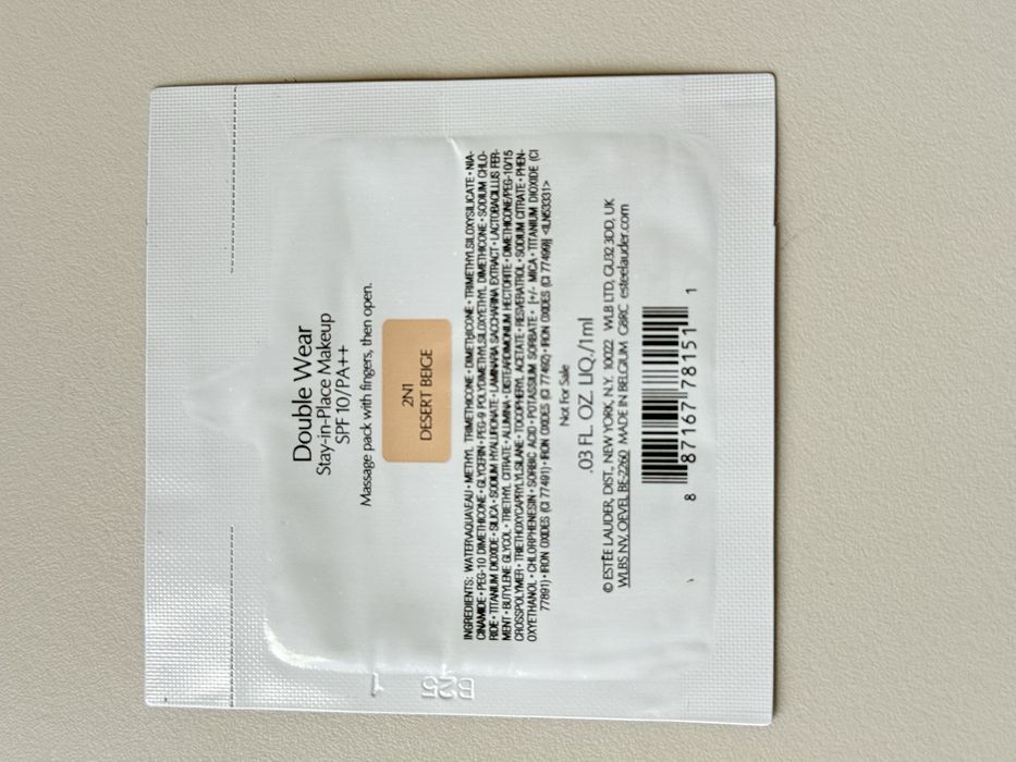 Набір пробників vichy , Christina , Renew ,  Estee Lauder Double Wear