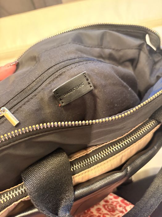 Mala PARFOIS preta [Inclui bolsa bege]