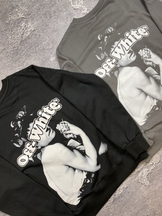 Світшот/кофта Off White | худі офф вайт | offwhite светр!