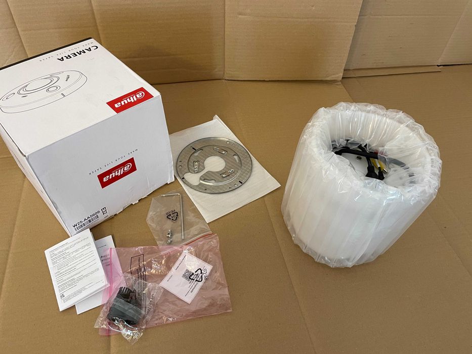 Kamera kopułkowa dome WANDALOODPORNA IP Fish Eye Dahua DH-IPC-EBW81230