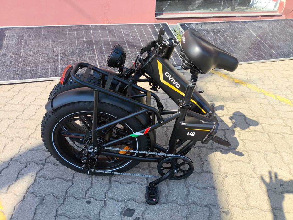 Ovivo V2 składany rower elektryczny Fatbike - zdjęcie 7