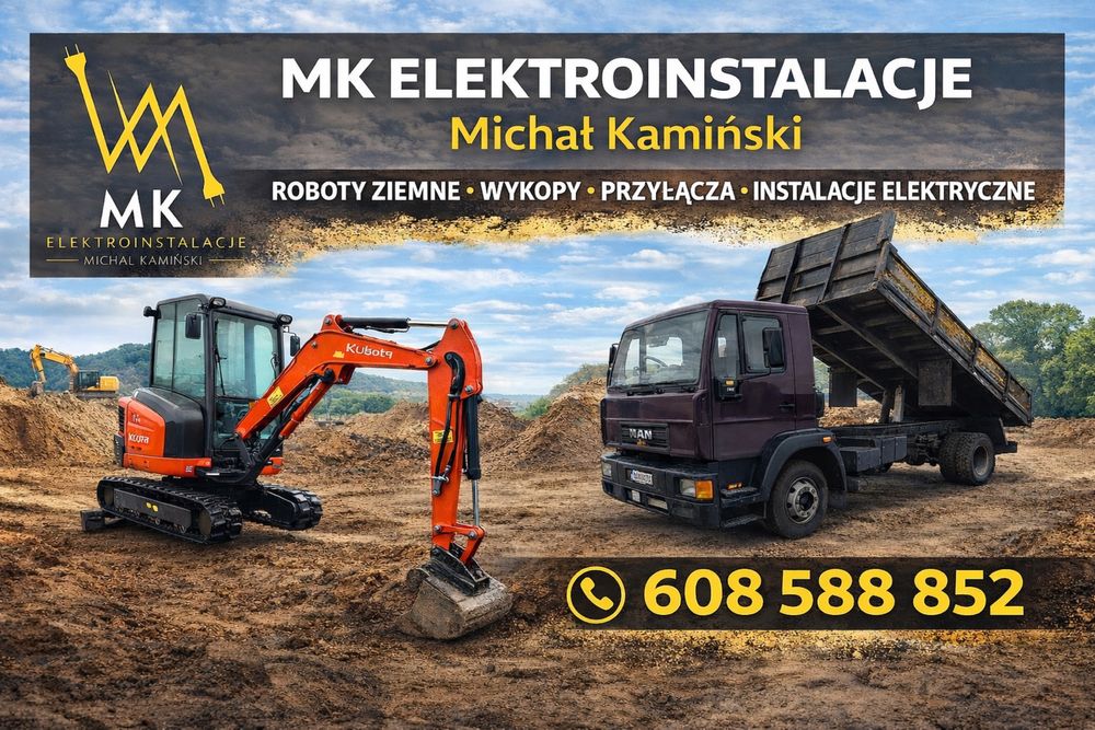 Roboty ziemne, przyłącza