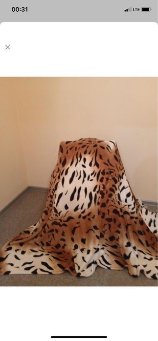 Пледы покрывала теплые флис