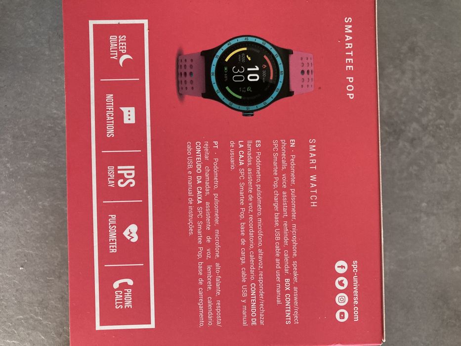 Smartwhach novo *em caixa*