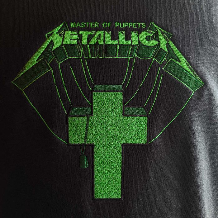 bluza unisex "Metallica - master of puppets" haft komputerowy