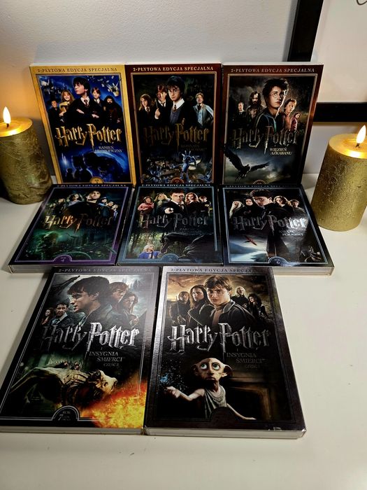 Harry Pottet Komplet + Tworzenie Świata 16 Płyt Slip Case DVD