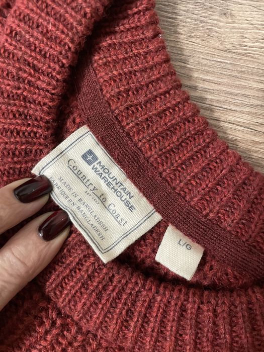 Чоловіча сіра тепла кофта на замку светр xl