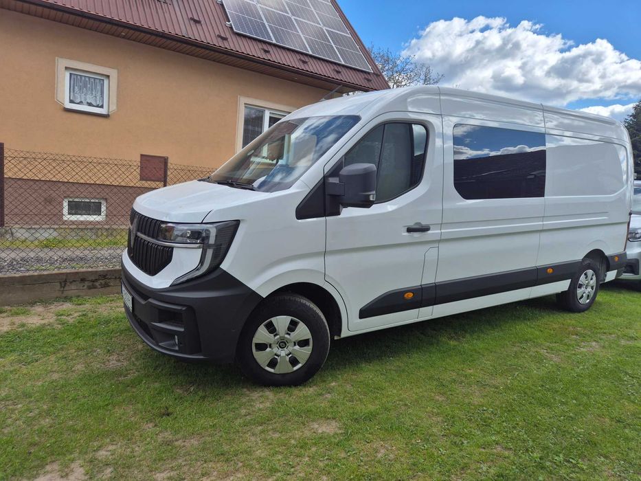 Wynajem Renault Master Furgon 7 osobowy + Paka 3m / Dostawczy / FV VAT