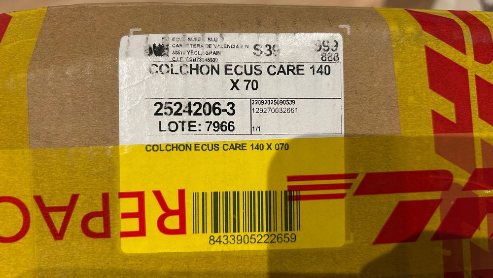 Colchão Novo Ecus kids