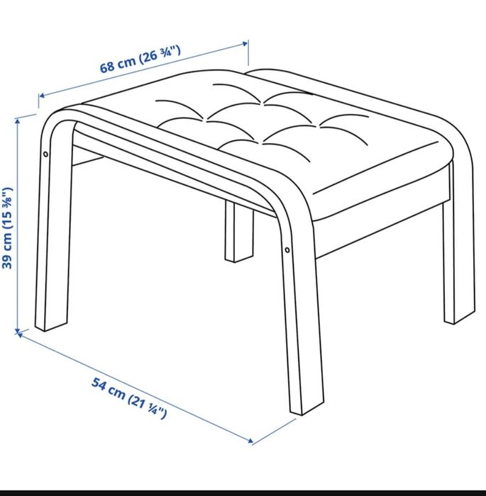 Repousa pés Poãng - IKEA