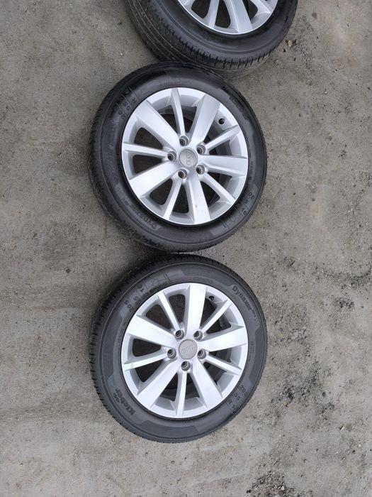 205/55/R16 Kleber Dynaxer Alufelgi Oryginał Audi VW opony letnie 2023r