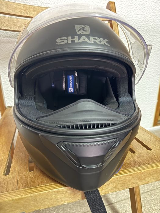 Capacete Shark Spartan + Cardo Freecom 1+