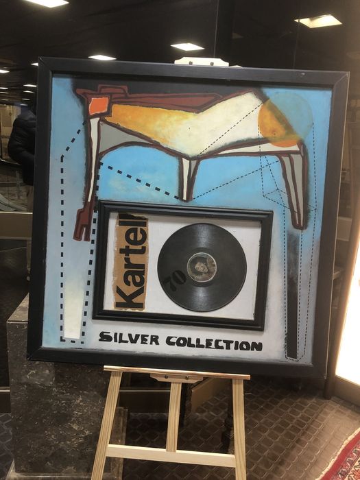 Tecnica mista sobre platex