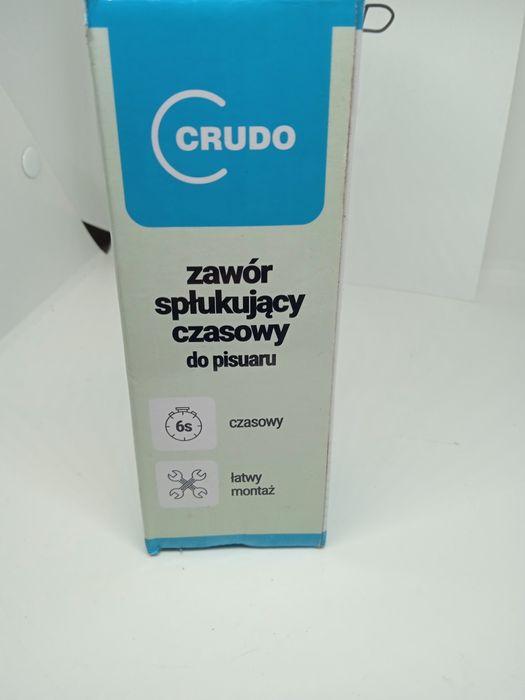Zawór spłukujący czasowy do pisuaru 1/2" crudo nowy