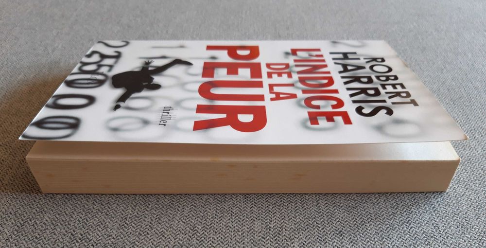 Livro "L'indice de la peur" de Robert Harris