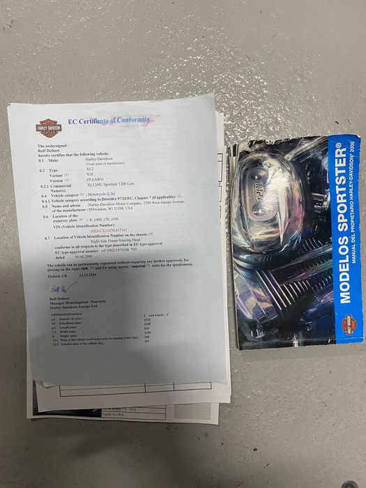 Harley Davidson Sportster 1200 Low Custom 2007
