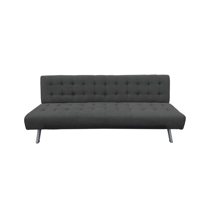 Sofá Cama 3 Lugares Cinza Click Clack KASA